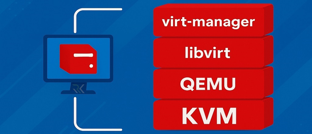 مجازیساز KVM چیست و چه تفاوتی با VMware Workstation دارد؟ 4 نقش libvirt در مدیریت ماشینهای مجازی