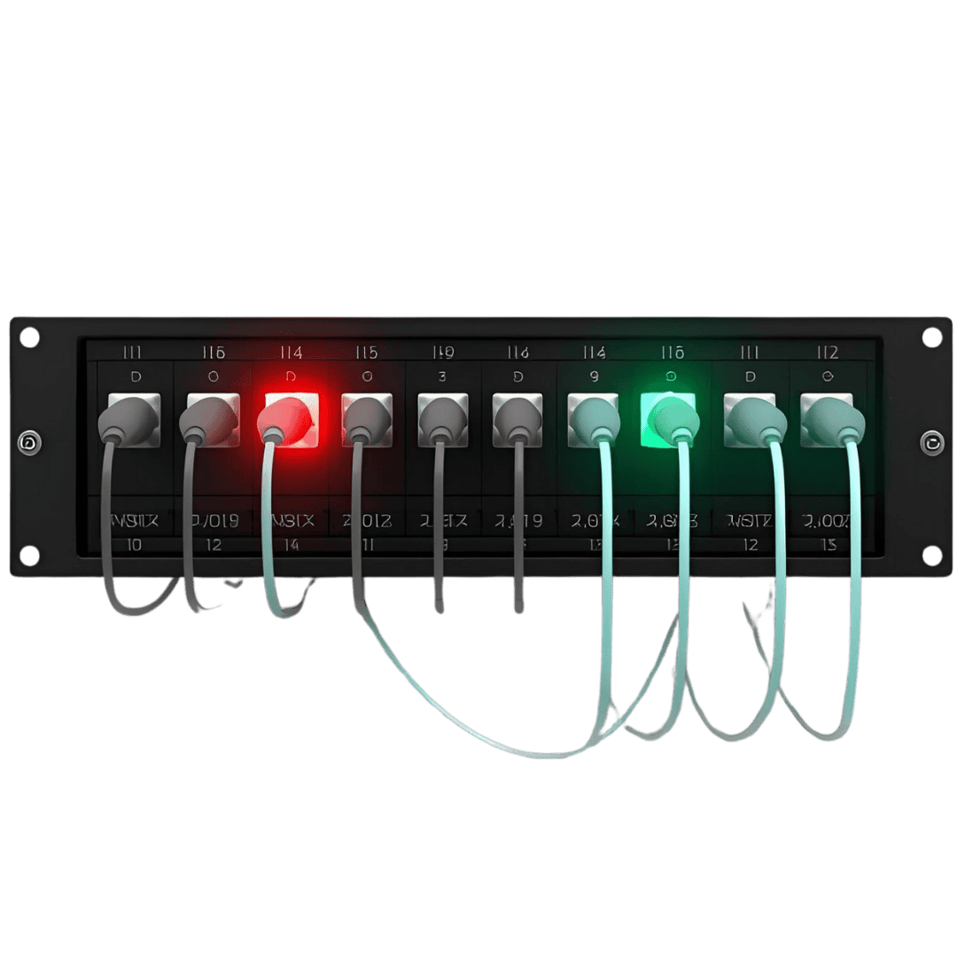 اتصال اشتباه پچ پنل‌ها