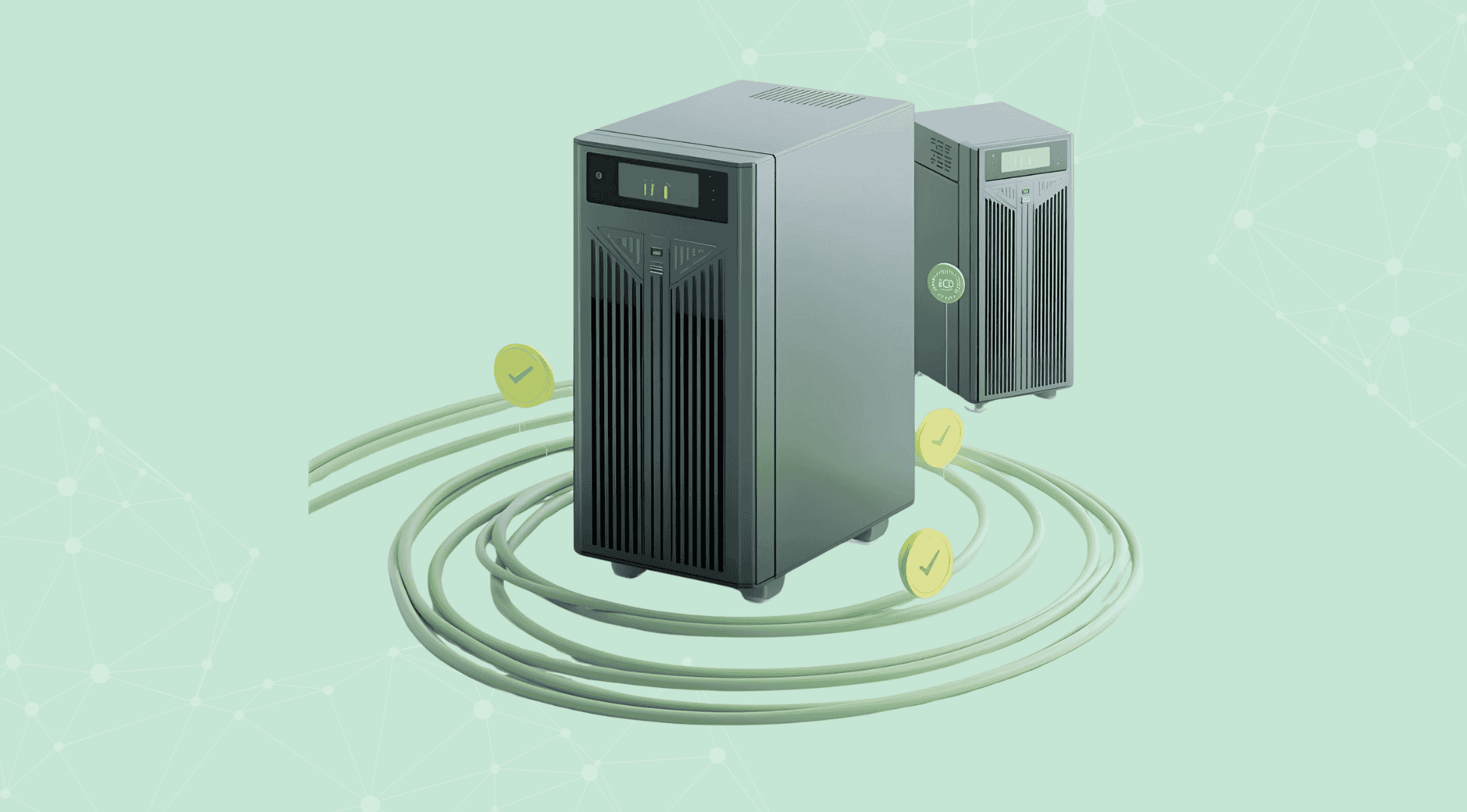 نصب تجهیزات برق اضطراری (UPS) در زنجان | تضمین پایداری و حفاظت از شبکه 13 استفاده از تجهیزات استاندارد و برندهای معتبر جهانی 1