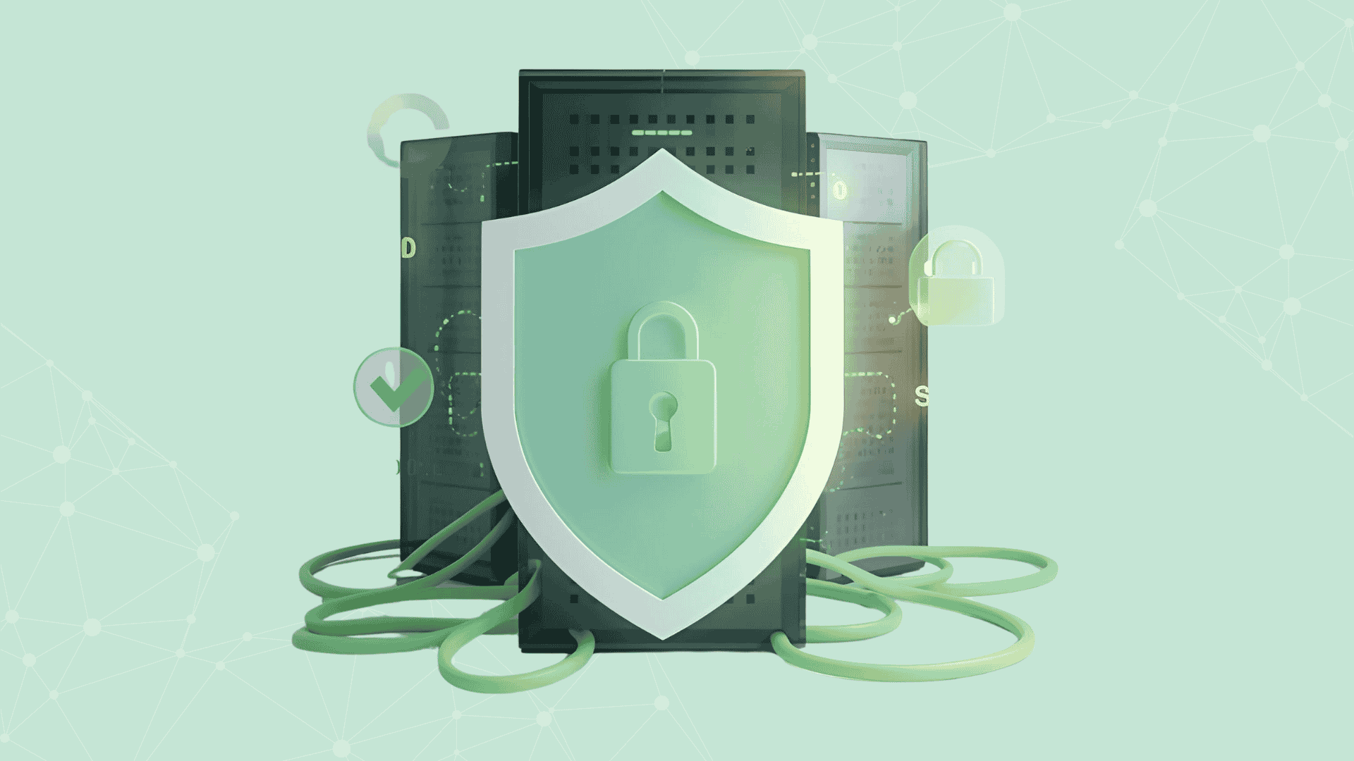 امنیت و محافظت داده‌ها برای نصب و راه اندازی تجهیزات سرور شبکه