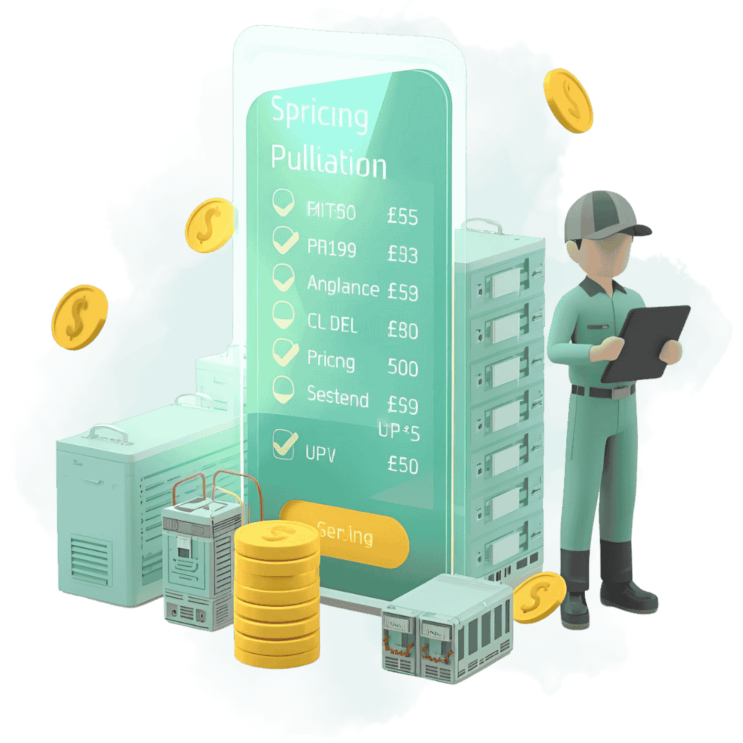 تعرفه و قیمت خدمات نصب و راه اندازی تجهیزات برق اضطراری