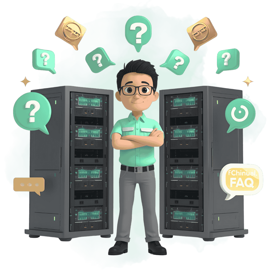 سوالات متداول درباره نصب و راه اندازی تجهیزات سرور شبکه