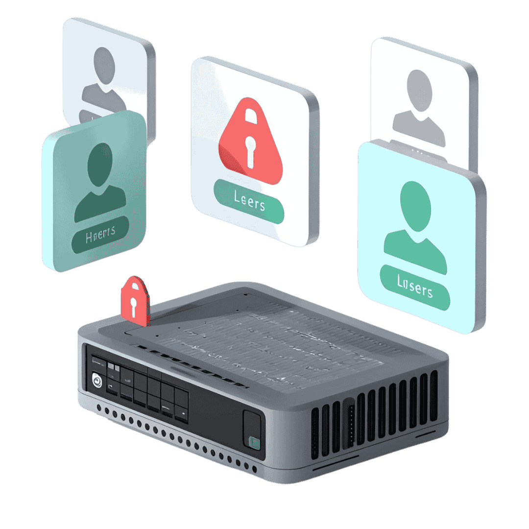 نصب تجهیزات ارتباطی شبکه در زنجان | راهاندازی و پیکربندی 23 ضعف در امنیت دسترسی کاربران