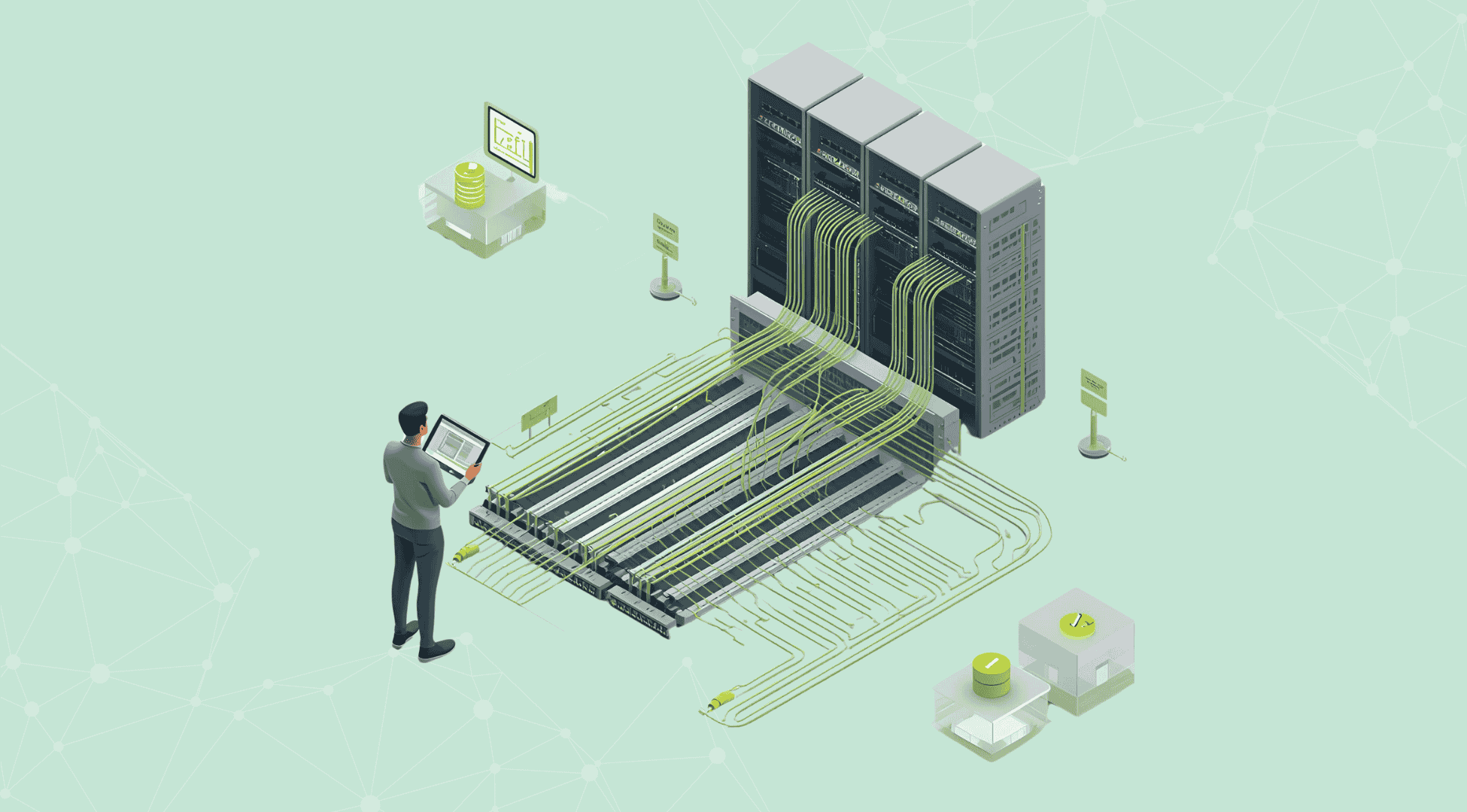 طراحی سفارشی مسیر کابل‌کشی بر اساس نیاز شبکه