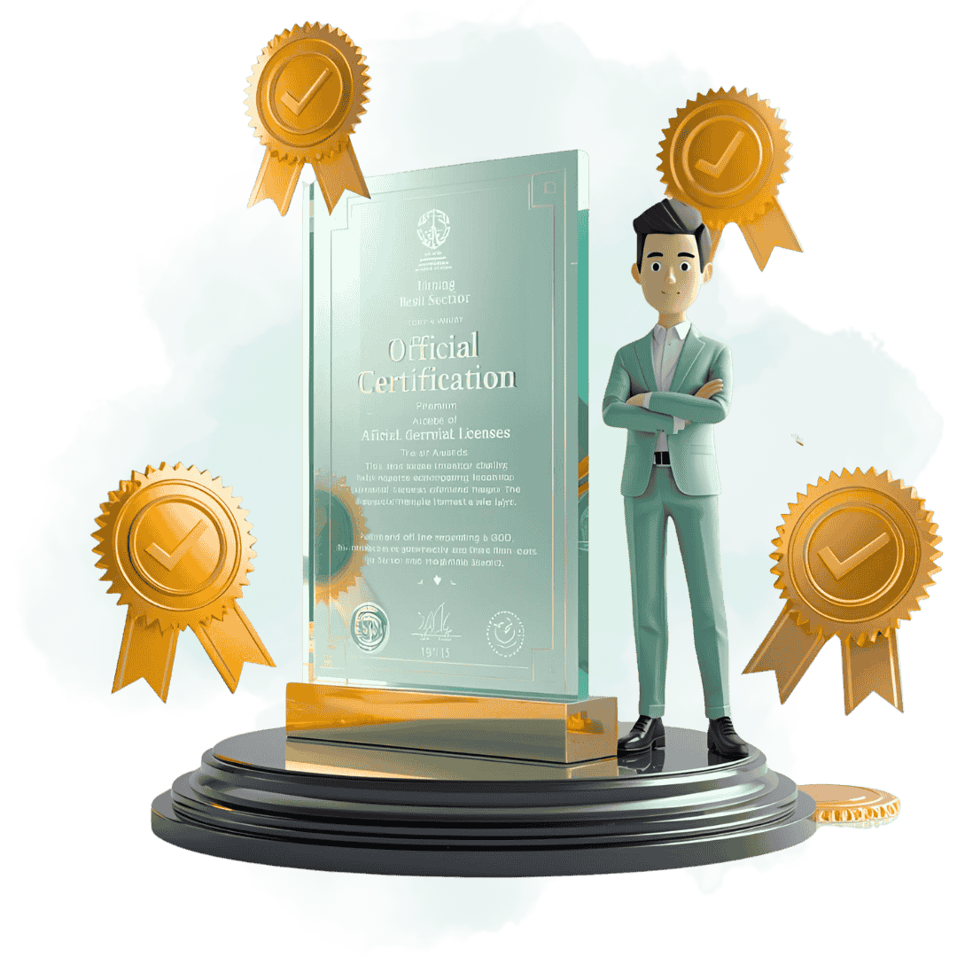 مجوز و گواهینامه های رسمی امن افزار رایکا در زمینه نصب و راه اندازی برق اضطراری