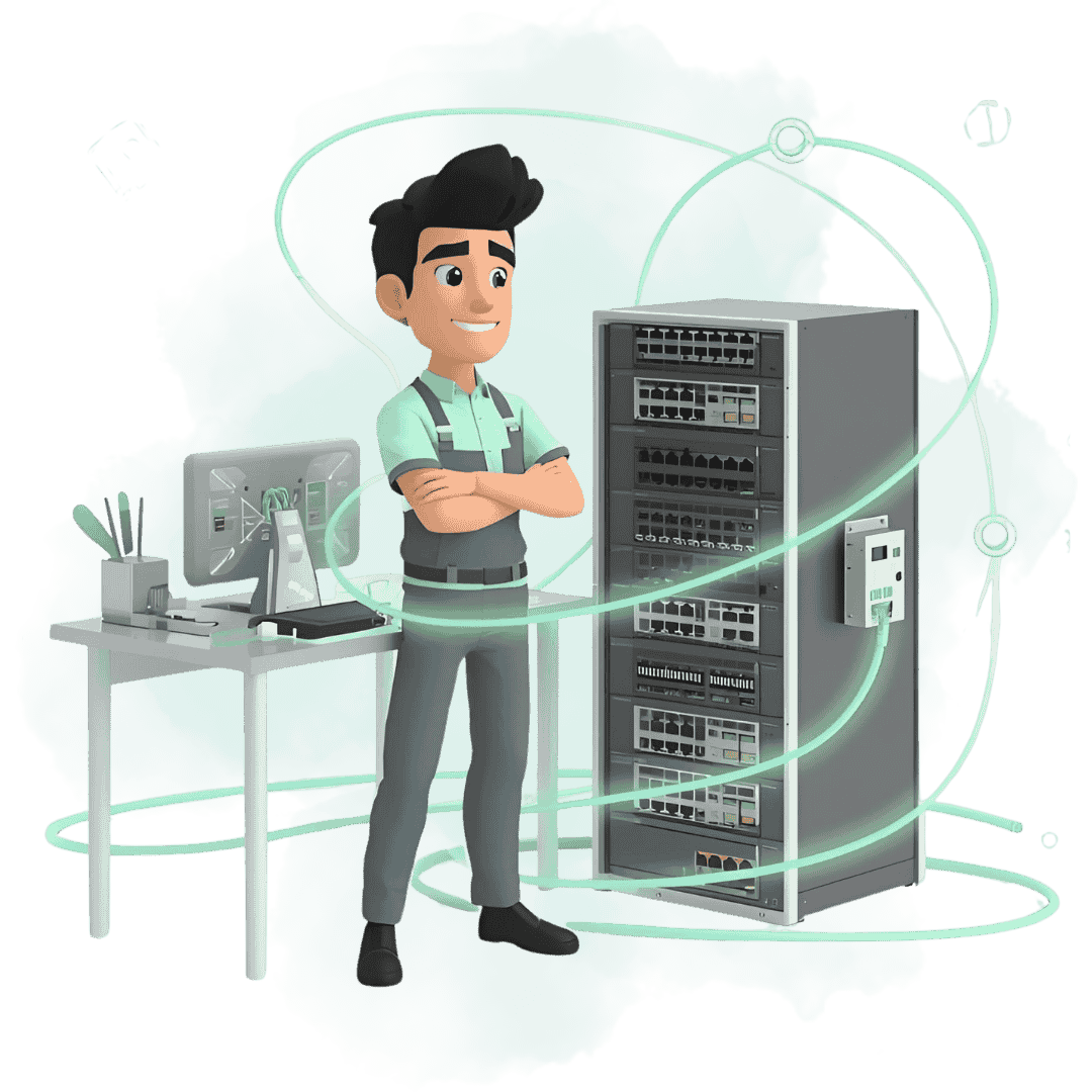 نصب و راه اندازی تجهیزات ارتباطی به چه صورت است؟