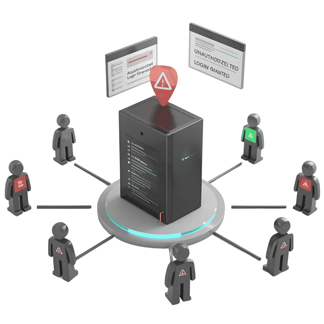 نصب تجهیزات امنیت شبکه در زنجان | اجرای زیرساخت امنیتی سازمانها 25 نقص در سیاستهای کنترل دسترسی کاربران