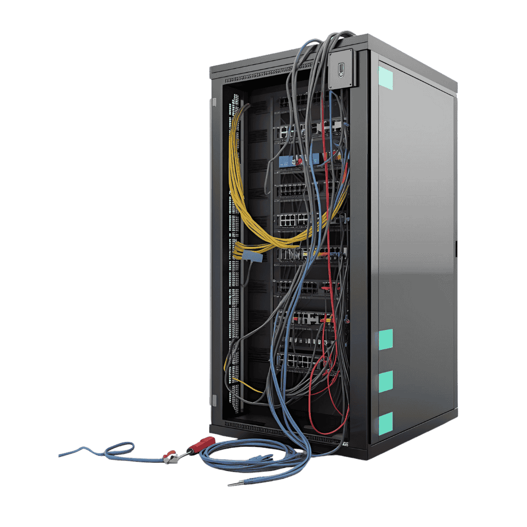 نصب تجهیزات ارتباطی شبکه در زنجان | راهاندازی و پیکربندی 21 کابلکشی نامناسب