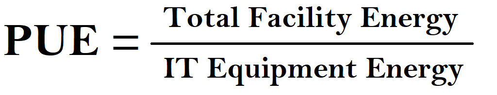 فرمول کلی PUE