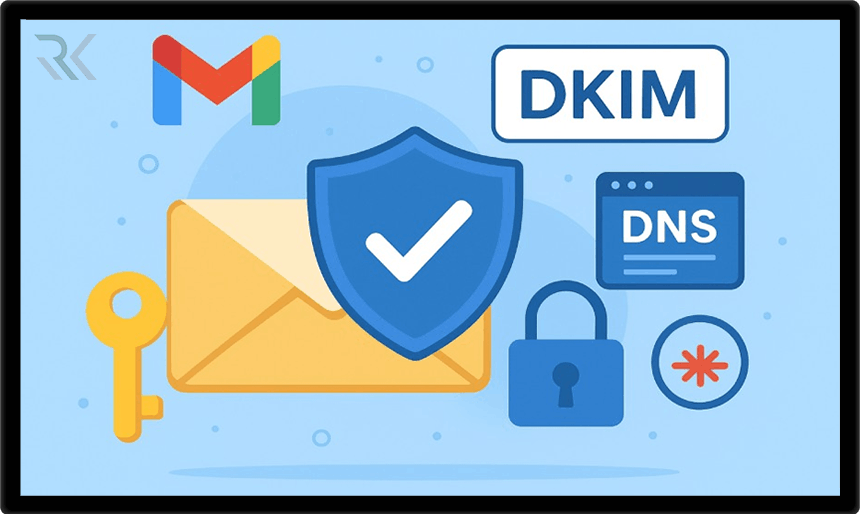 DKIM چیست؟ آموزش کامل تنظیم و ساخت رکورد DKIM