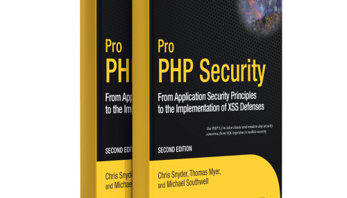 Pro PHP Security From Application Security Principles to the Implementation of XSS Defenses