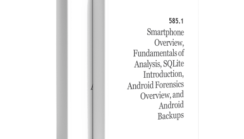 SANS FOR585.1 – Smartphone Overview