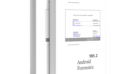 SANS FOR585.2 Android Forensics