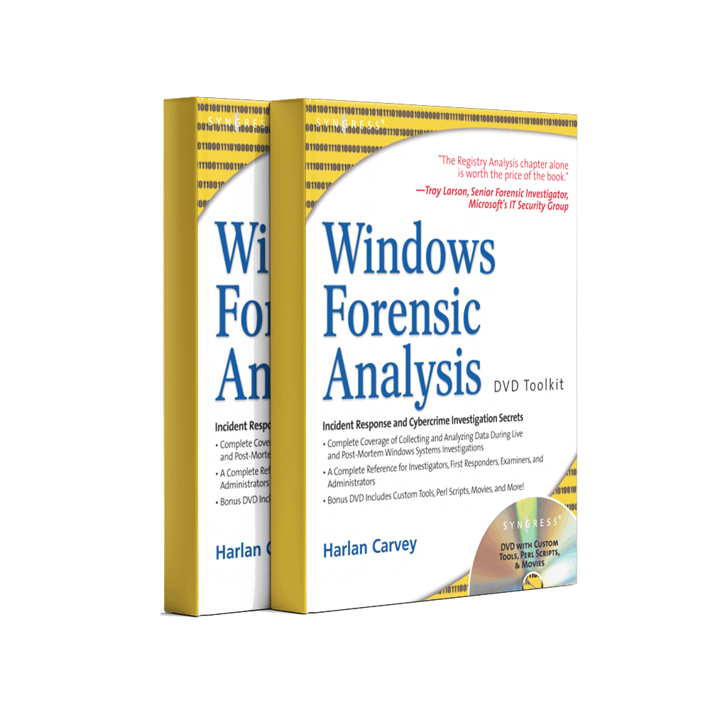 Windows Forensic Analysis DVD Toolkit
